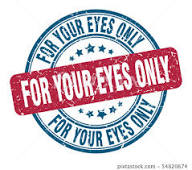 For Your Eyes Only