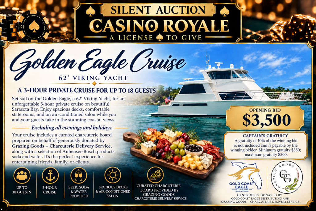 Golden Eagle Private Yacht Cruise for 18