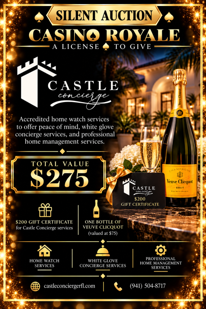 Luxury Home Watch & Concierge $200 gift certificate plus a bottle of Veuve Clicquot by Castle Concierge