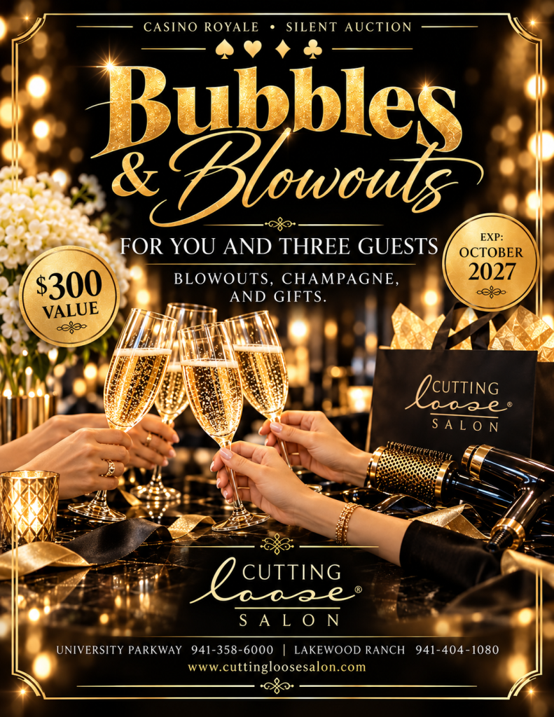 Bubbles & Blowout: A High-Roller Glam Night by Cutting Loose Salon
