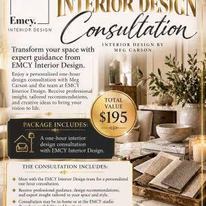 “The Design Jackpot” — EMCY Interior Design Consultation