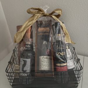 Bourbon and Whiskey Basket