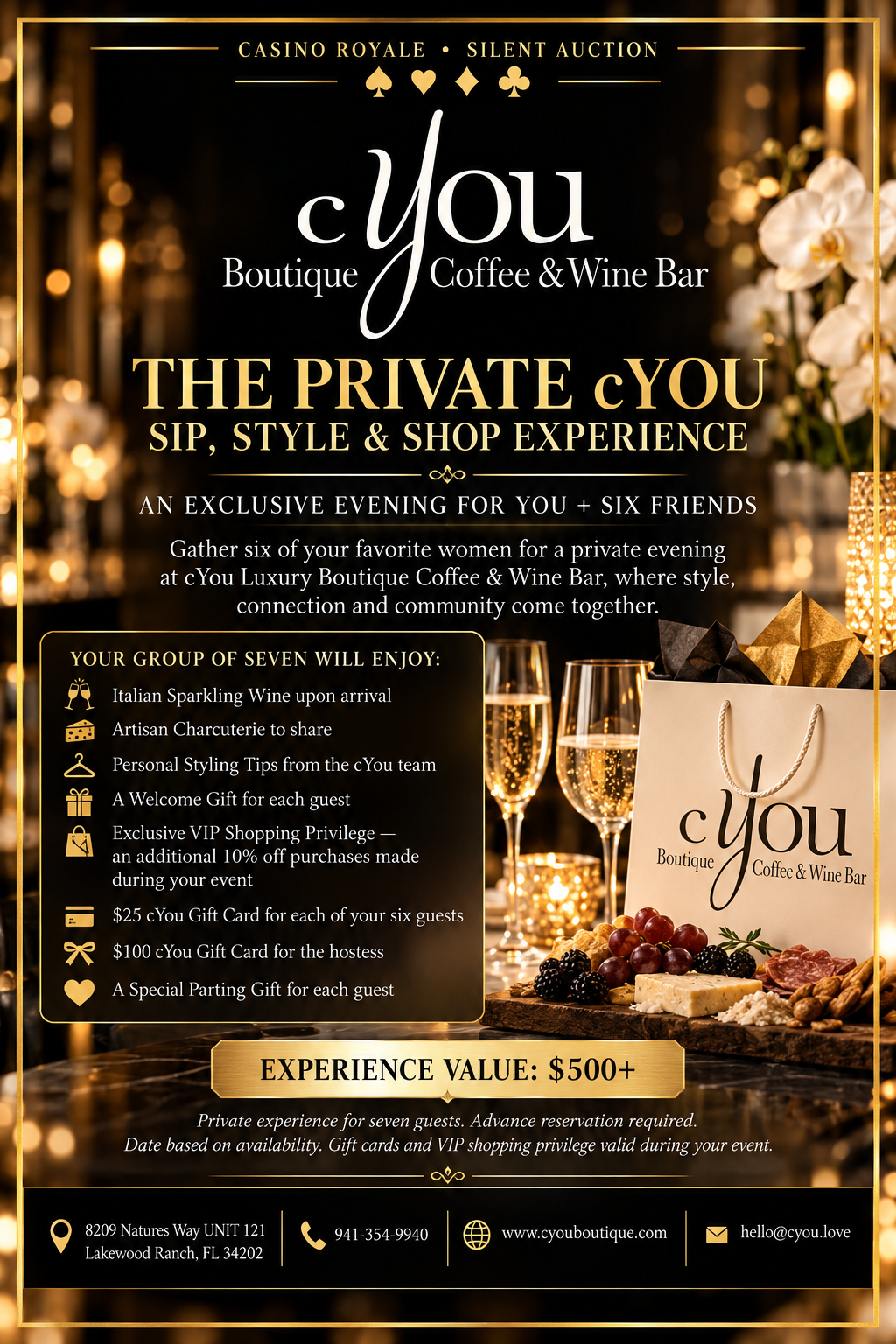 cYou Boutique Shopping Party