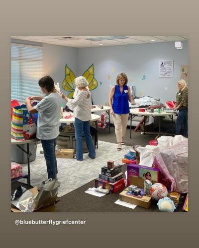 Tidewell Blue Butterfly Family Grief Center